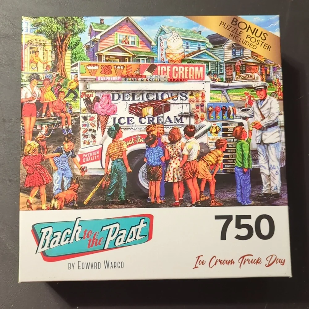 Back To The Past 750 piece puzzle - Picture 10 of 15